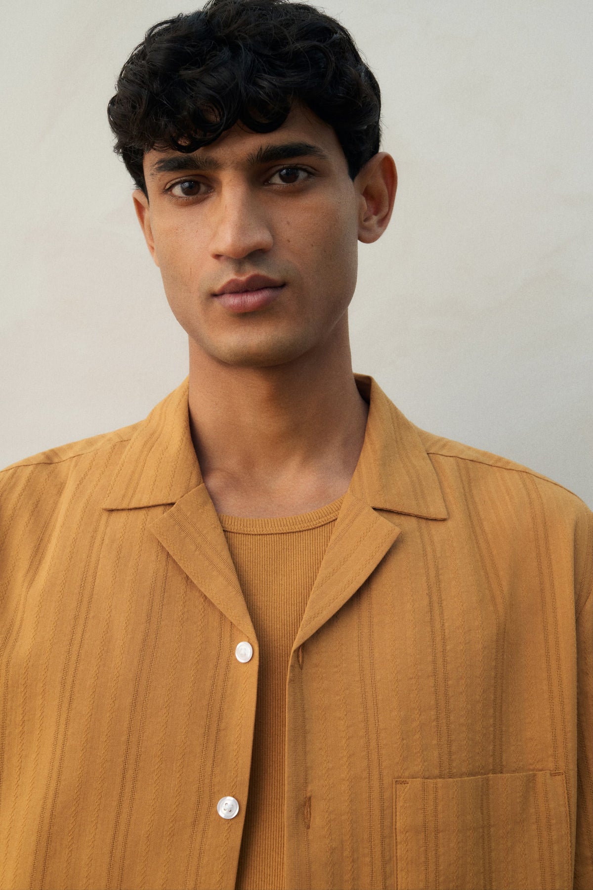 Men's Textured Weave Shirt