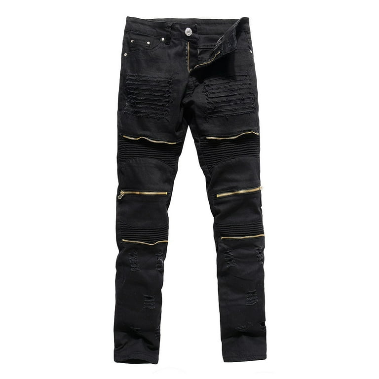 Men's Biker Jeans