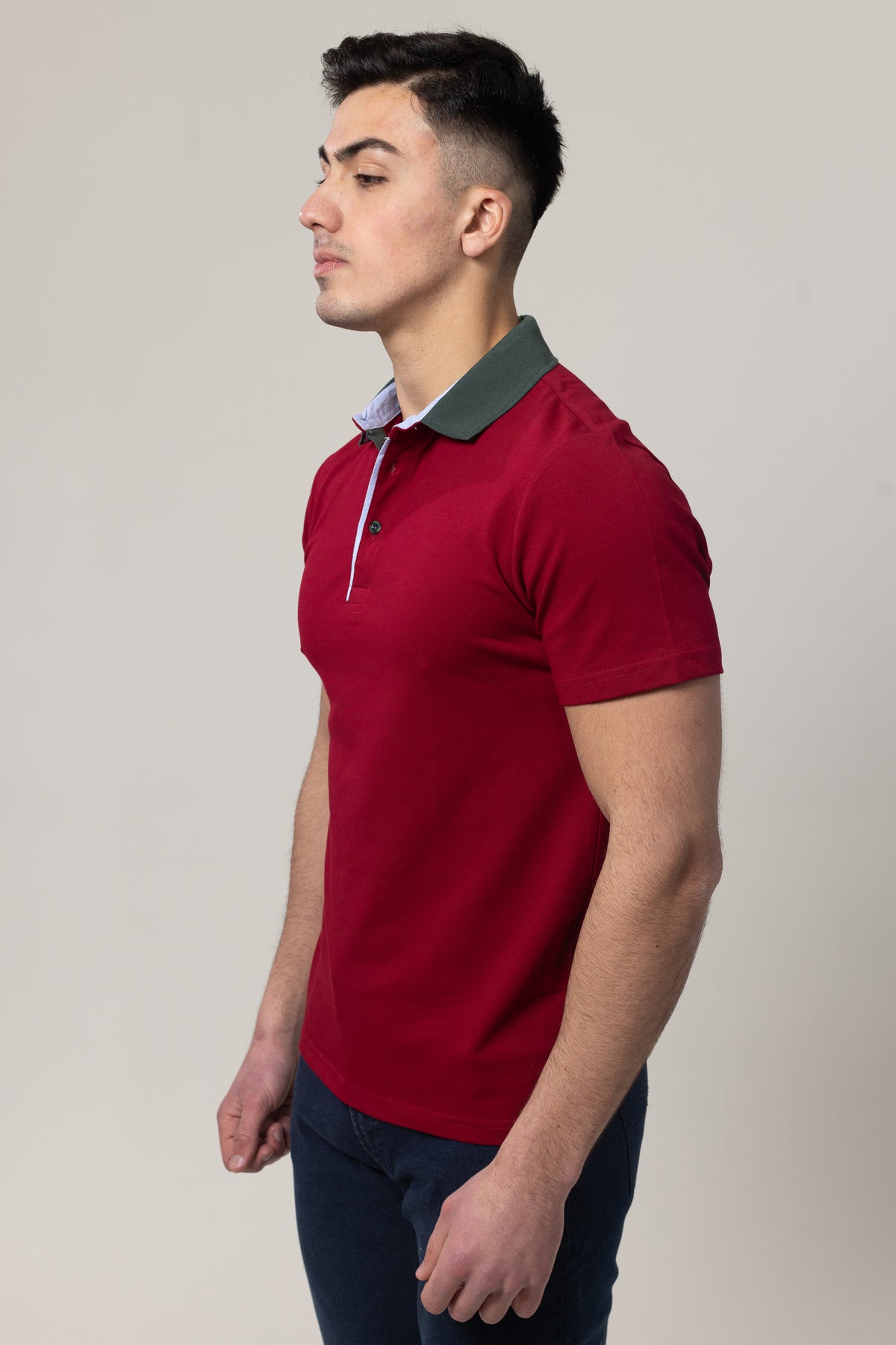 Men's Slim Pique Polo