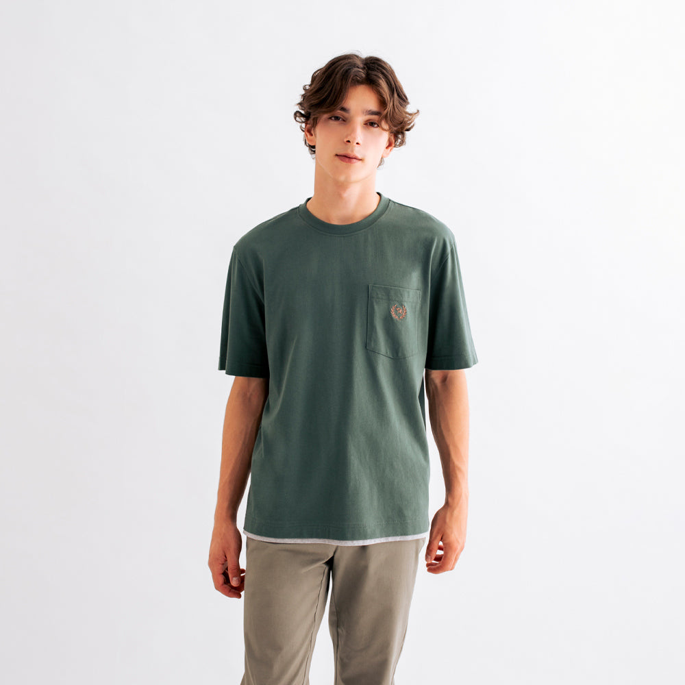 Men's Cotton Pocket Tee T-Shirt