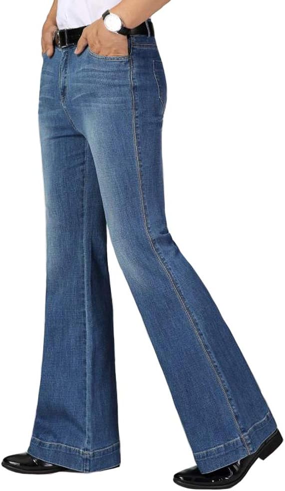 Men's Bell Bottom Jeans