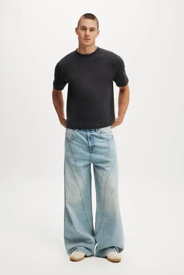 Men's High Waist Jeans