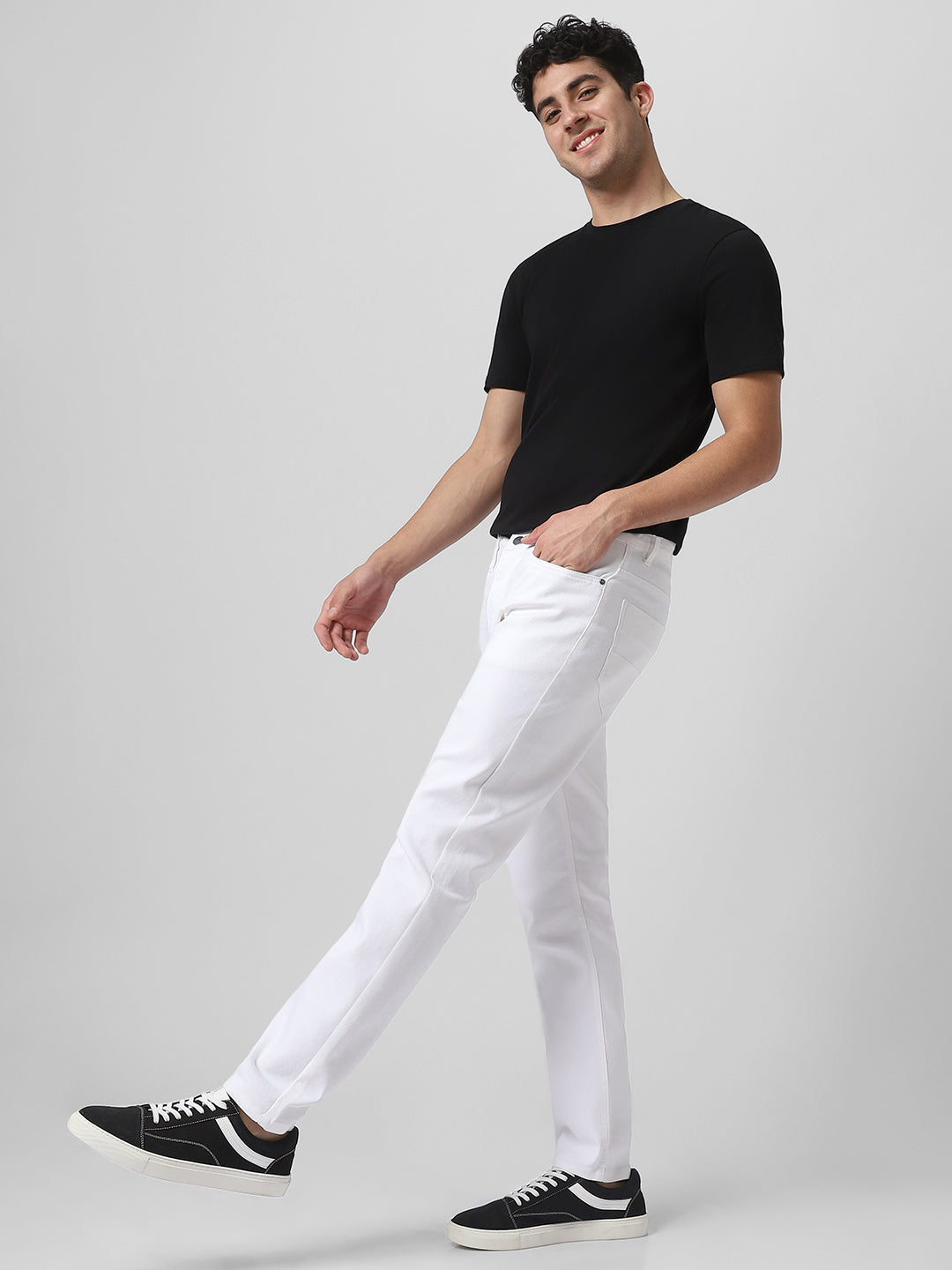 Men's White Jeans